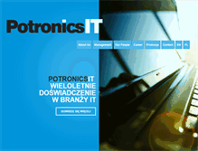 Tablet Screenshot of potronics.com.pl